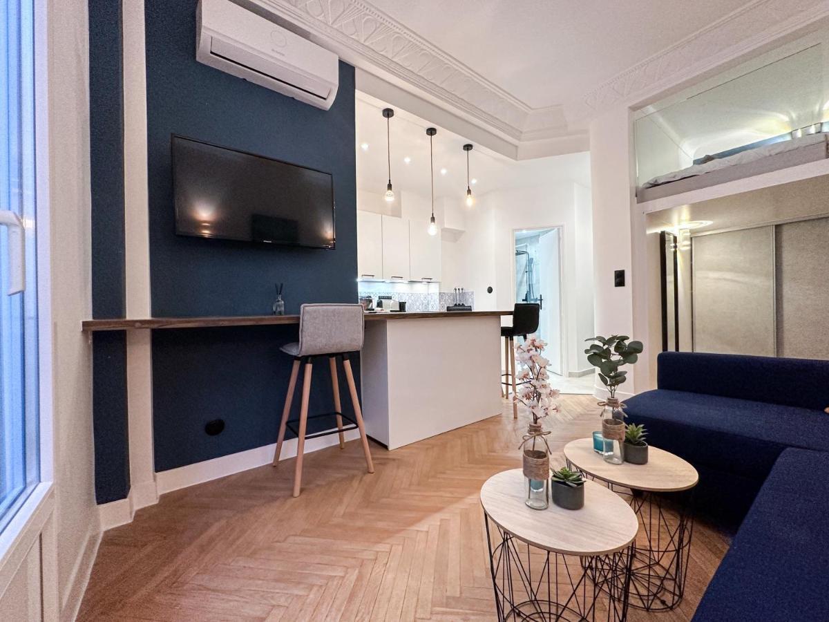 Clemenceau - Appartement Central, Calme, Cosy, Moderne Niza Exterior foto