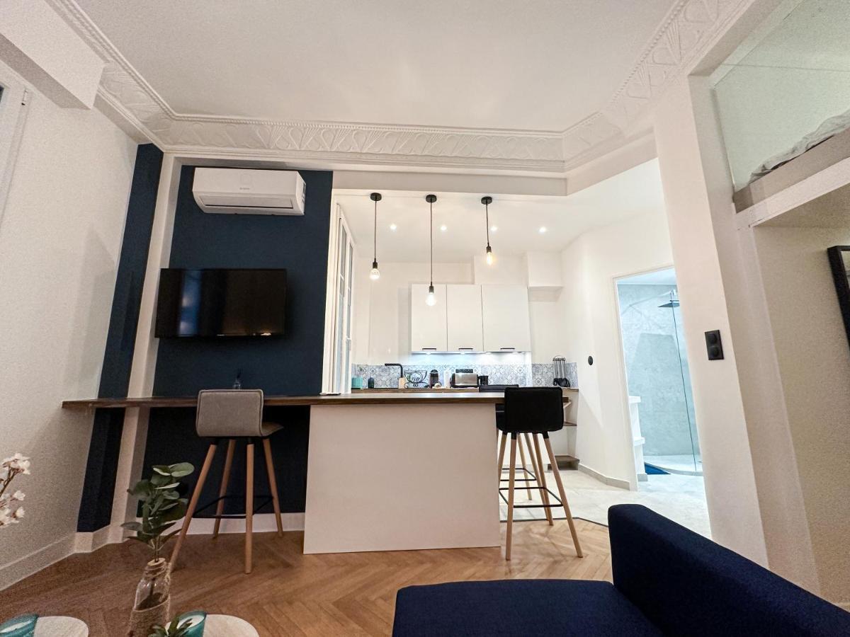 Clemenceau - Appartement Central, Calme, Cosy, Moderne Niza Exterior foto