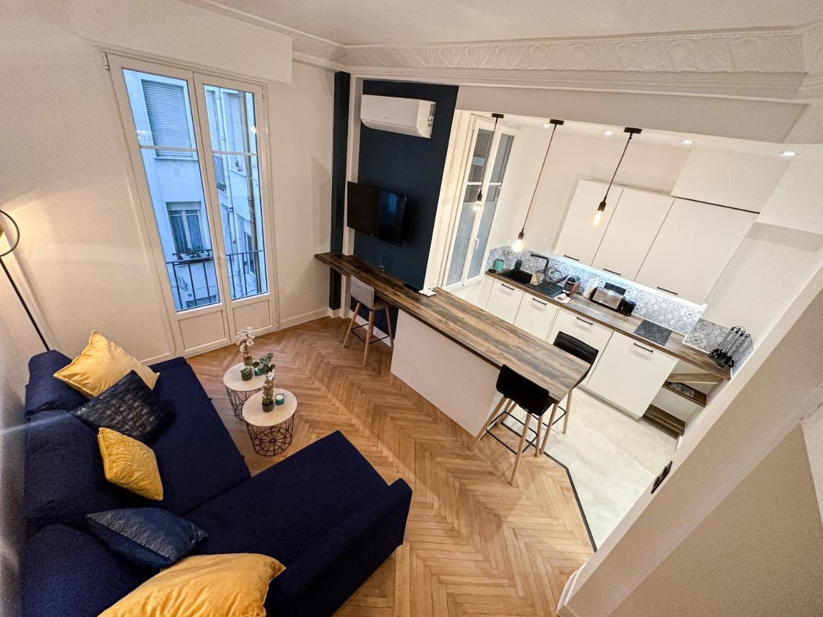 Clemenceau - Appartement Central, Calme, Cosy, Moderne Niza Exterior foto